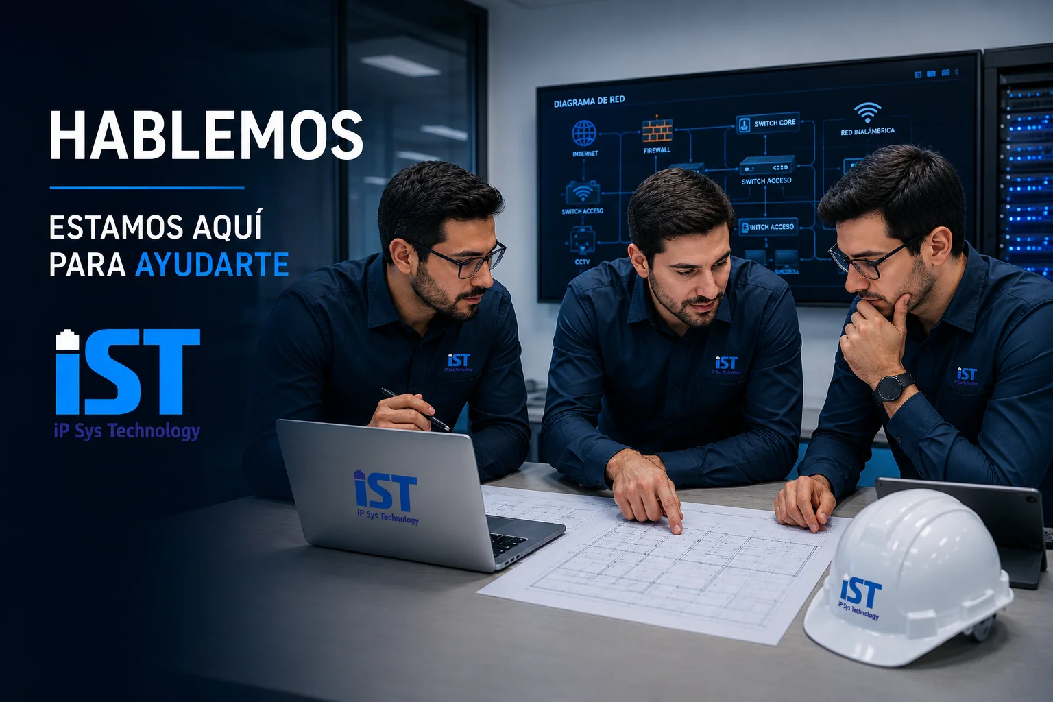 Contacto iP Sys Technology - Asesoría en soluciones tecnológicas y soporte especializado