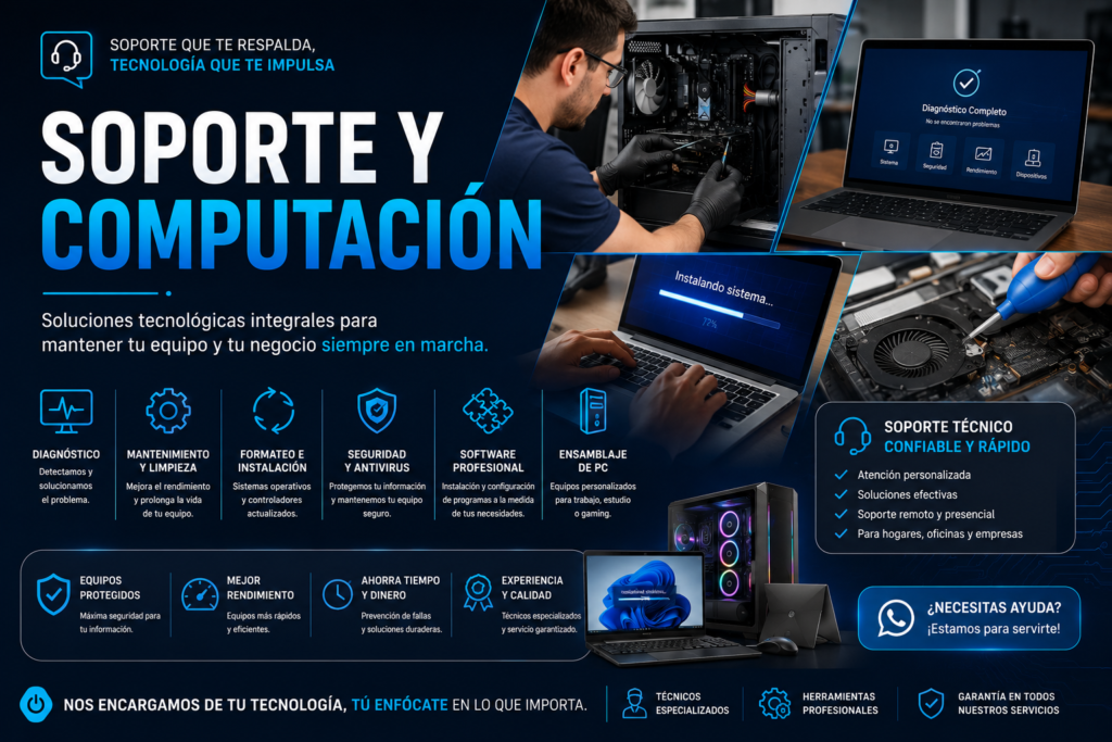 soporte y computacion ist