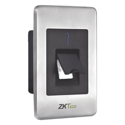 Lector de huella y tarjeta de proximidad esclavo RS-485 para exterior COMPATIBLE UNICAMENTE CON PANELES ATLAS