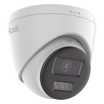 Cámara Turret TURBOHD / 2 Megapixel / Dual Light 40 m (131.2 ft) / Audio Bidireccional / ColorVu / IP67 / dWDR