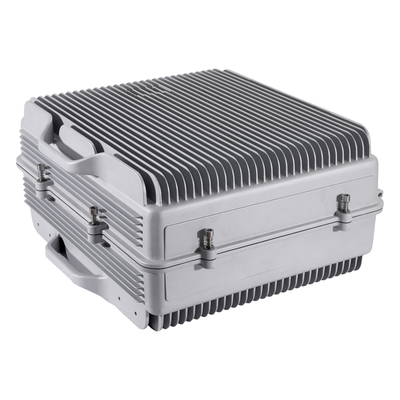 Amplificador de Señal Celular / 20 Watts / Banda 2 1900 MHz / Cobertura 5 km (3.1 mi) / Multioperador / IP65 / Protección Autoexcitación