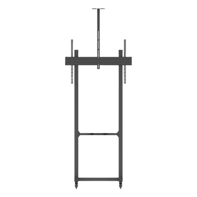 Soporte de Piso Móvil para Pantalla / 65 a 100 in / VESA 100×100 a 1000×600 / Carga 120 kg / Aluminio y Acero