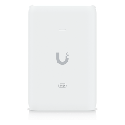 Adaptador PoE+ / 30 W / 2.5 Gbps / 48V 0.65A / (2) Puertos RJ45 Blindados / LED Indicador / Protección contra Sobretensiones