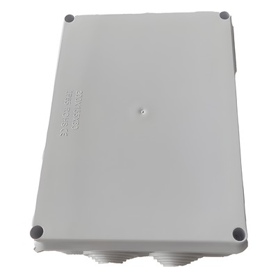 Caja de Derivación para Exterior / IP65 / IK07 / 10 Entradas / 200 x 155 x 80 mm (7.9 x 6.1 x 3.1 in) / ABS Aislante