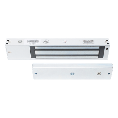 Chapa Magnética Electromagnética / 280 kg (600 lbs) / 12/24 VCC / LED Ultra-brillante
