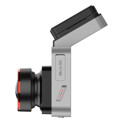 Dashcam Doble Lente / 2 Megapixel 1080p Frontal e Interior / Gran Angular 128° / WiFi / Pantalla IPS 3″ / H.265 / G-Sensor / Micro SD 256GB