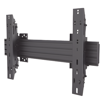 Soporte de Pared para Videowall / Push in – Pop out / VESA 100×100 mm y 400×400 mm / Pantallas 37 a 65 in / Carga 30 kg (66 lbs)