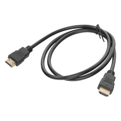 Cable HDMI / 1 m (3.28 ft) / High Speed / 4K / ARC / 3D / Blindado / Chapado en Oro