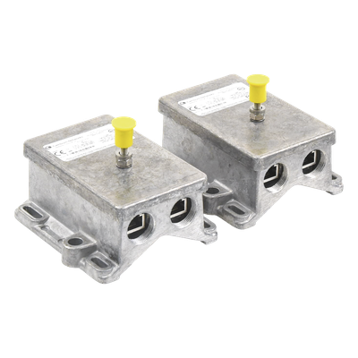 Protector contra descargas / 60 VCC / 2.1 A / Resistente a 150 mph / Estado sólido de alta velocidad