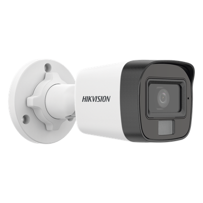 Cámara Bala IP / 2 Megapixel / Dual Light 20 m (65.6 ft) IR + 15 m (49.2 ft) Luz Blanca