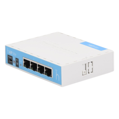 Punto de Acceso / 4 Puertos Fast Ethernet / Wi-Fi 2.4 GHz 802.11b/g/n / CPU 650 MHz