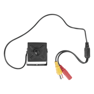 Cámara Pinhole TurboHD / 2 Megapixel / WDR 100 dB / Lente 3.7 mm / IR 0.001 Lux / IP60