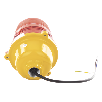 Estrobo LED de Obstrucción / Rojo / 32.5 cd / IP66 / 75-220 VCA / 100,000 h / -55°C a 70°C