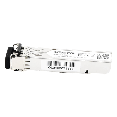 Transceptor SFP / 1.25 Gbps / Multi Modo / 550 m (1,804 ft) / 850 nm / LC Duplex