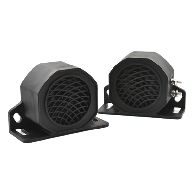 Alarma de Reversa Vehicular / 105±3 dB / 12-80 Vcc / IP67 / 70 mm / Soporte Universal