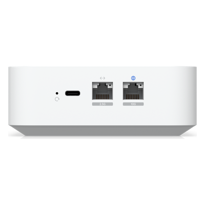 Cloud Gateway Compacto / Wi-Fi 7 / 6 Transmisiones Espaciales / 6 GHz / 10GbE WAN / 2.5GbE LAN / Cobertura 160 m² (1,750 ft²)