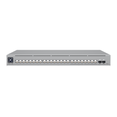 Switch PoE Administrado / 24 Puertos / 8x 2.5 GbE PoE++ / 16x GbE PoE+ / 2x SFP+ 10G / 400W / Pantalla Táctil 1.3″