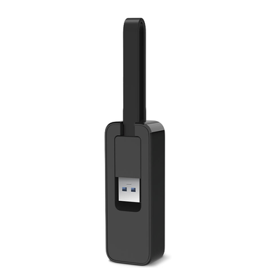Adaptador de red / USB 3.0 a RJ45 / Gigabit Ethernet 10/100/1000Mbps / Cable plegable / 2.8 x 1.0 x 0.6 in