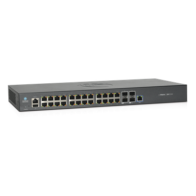 Switch Capa 3 / 28 Puertos / 24 PoE Gigabit 802.3af/at / 4 SFP+ / Administración en la Nube