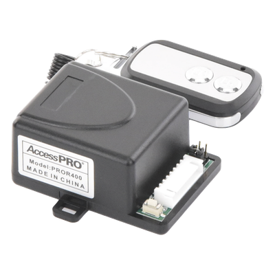 Receptor de RF / 2 Relevadores / 433.92 MHz / 50 m / 12-24 VCD / -20 a 60°C