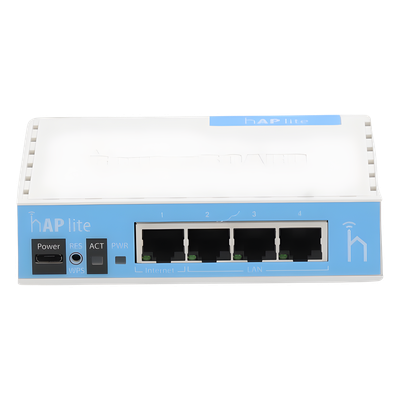 Punto de Acceso / 4 Puertos Fast Ethernet / Wi-Fi 2.4 GHz 802.11b/g/n / CPU 650 MHz